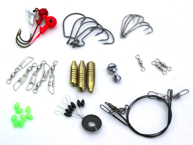 Fishing Gear - Sequined Soft Bait Set