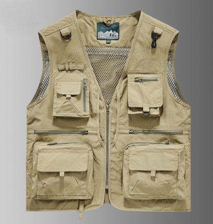 Men's Casual Outdoor Multi-pocket Fishing Vest