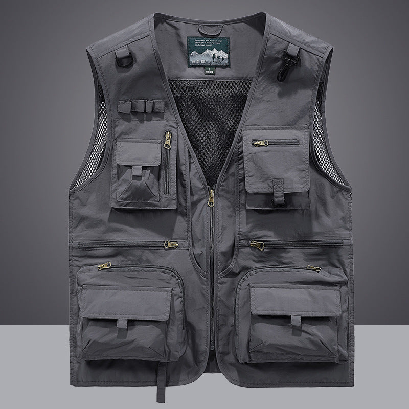 Men's Casual Outdoor Multi-pocket Fishing Vest